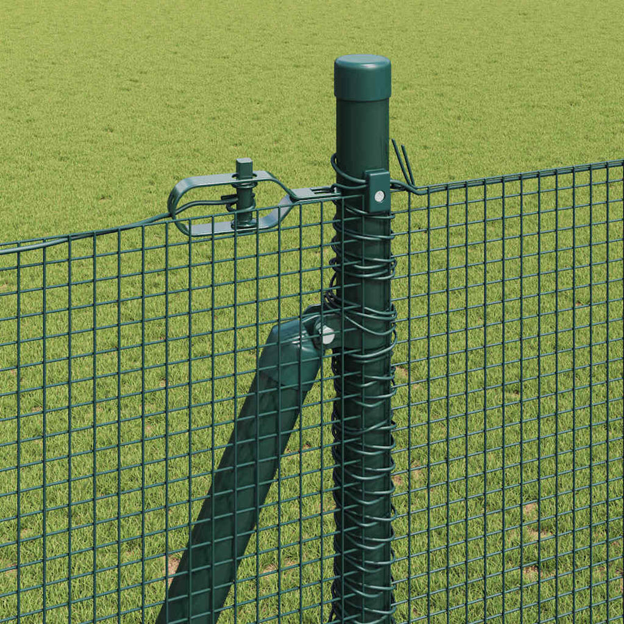 Afrasteringspaal Staal Groen 25 x 1,5 m (12 x 12 mm gaas)