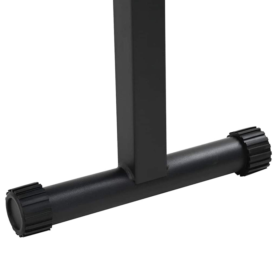 Gewicht Bank Zwart 108 x 27 x 41 cm Gepoedercoat staal