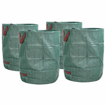 Tuinafvalzakken 4 pcs Groen 66 x 66 x 83,5 cm Polypropyleen