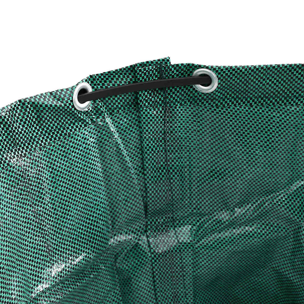 Tuinafvalzakken 4 pcs Groen 79 x 79 x 99,5 cm Polypropyleen