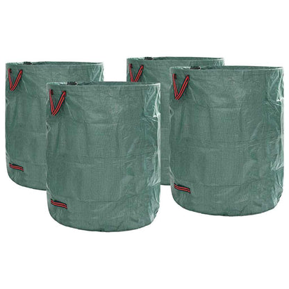 Tuinafvalzakken 4 pcs Groen 79 x 79 x 99,5 cm Polypropyleen
