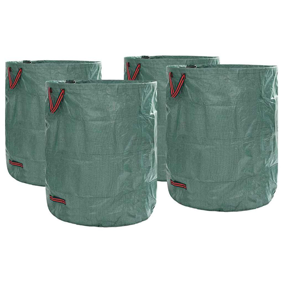 Tuinafvalzakken 4 pcs Groen 79 x 79 x 99,5 cm Polypropyleen