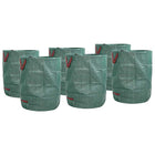 Tuinafvalzak 12 stuks groen polypropyleen 66x66x83,5 cm