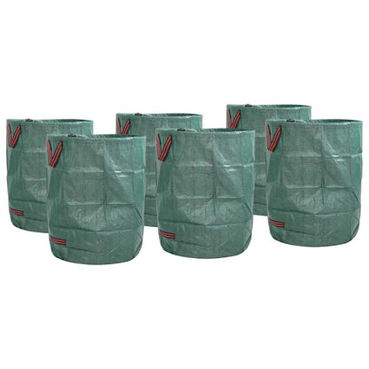 Tuinafvalzakken 12 pcs Groen 66 x 66 x 83,5 cm Polypropyleen