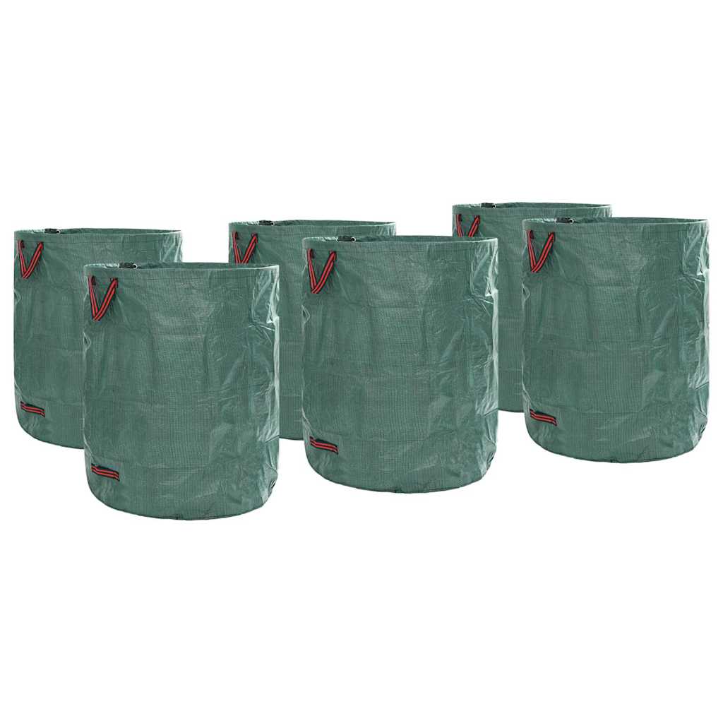 Tuinafvalzakken 12 pcs Groen 79 x 79 x 99,5 cm Polypropyleen