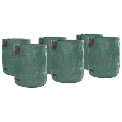 Tuinafvalzakken 12 pcs Groen 79 x 79 x 99,5 cm Polypropyleen