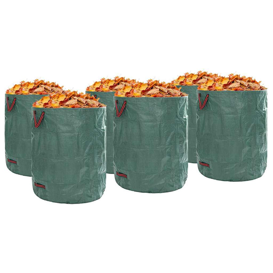 Tuinafvalzakken 12 pcs Groen 79 x 79 x 99,5 cm Polypropyleen