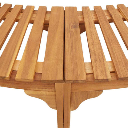 Hottub Omgeving Half-Rond Bruin 272 x 120 x 55,5 cm