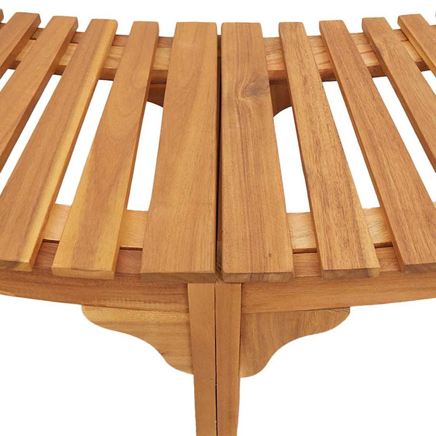 Hottub Omgeving Half-Rond Bruin 272 x 120 x 55,5 cm