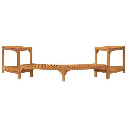 Hottub Omgeving Half-Rond Bruin 272 x 120 x 55,5 cm