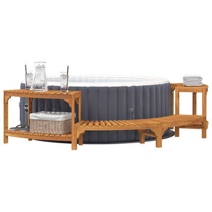 Hottub Omgeving Half-Rond Bruin 272 x 120 x 55,5 cm