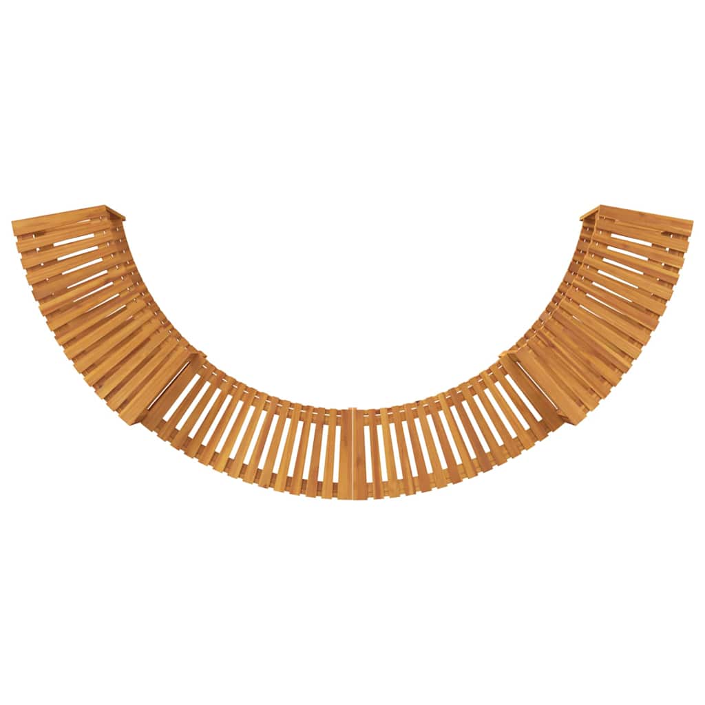 Hottub Omgeving Half-Rond Bruin 272 x 120 x 55,5 cm