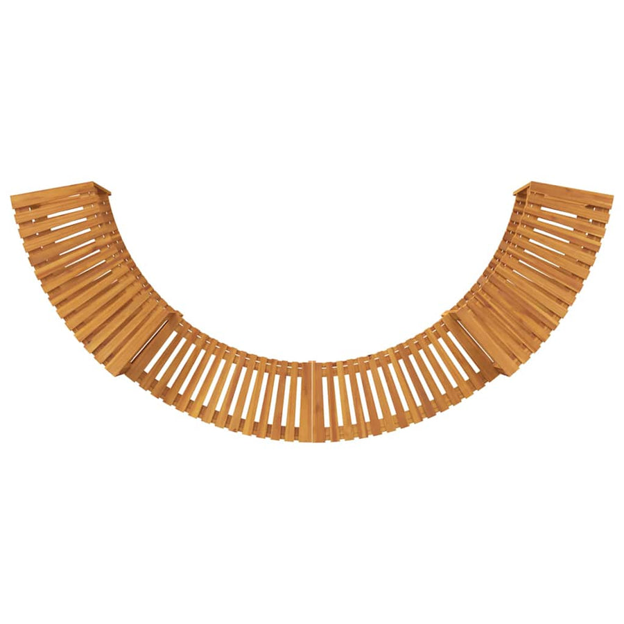 Hottub Omgeving Half-Rond Bruin 272 x 120 x 55,5 cm