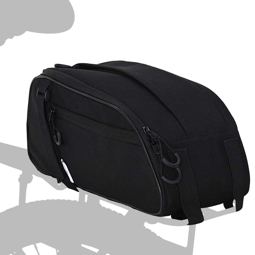 Fietstas Zwart 38 x 16 x 16 cm Polyester