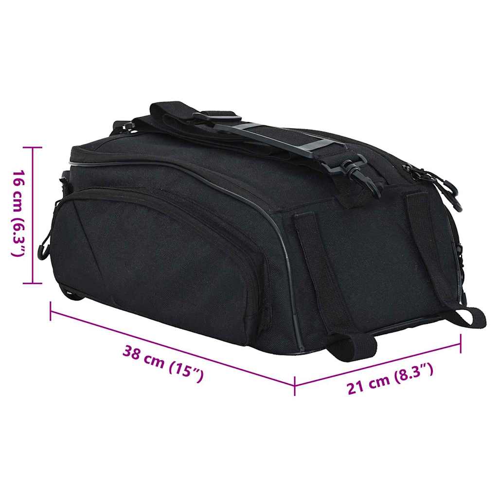 Fietstas Zwart 38 x 21 x 16 cm Polyester
