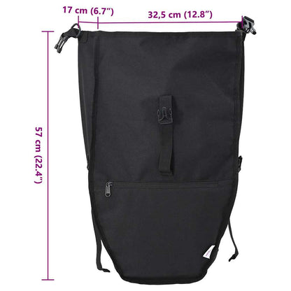 Fietstas Zwart 32,5 x 17 x 57 cm Polyester