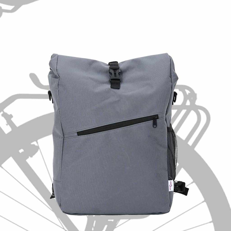 Fietstas Grijs 33 x 16 x 60 cm Polyester