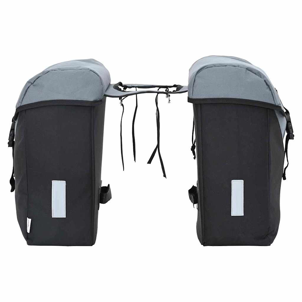 Fietstas Grijs en zwart 31.5 x 15.5 x 40 cm Polyester