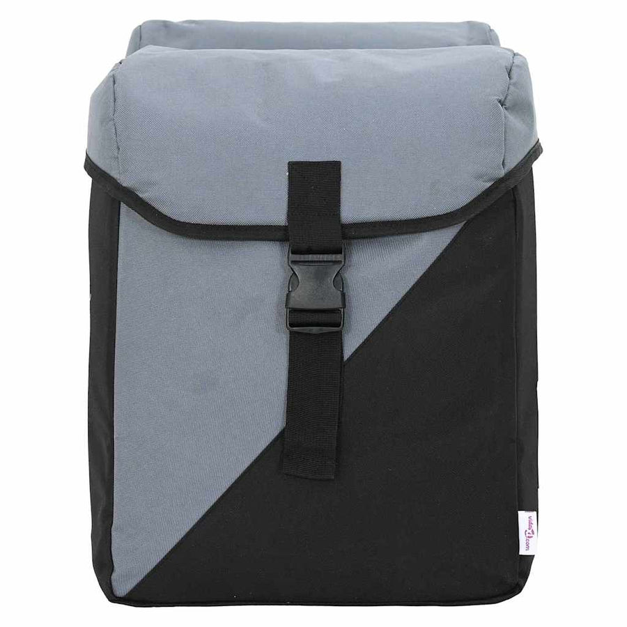 Fietstas Grijs en zwart 31.5 x 15.5 x 40 cm Polyester