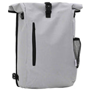 Fietstas grijs 31x13x58 cm polyester