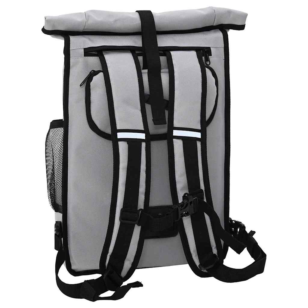 Fietstas Grijs 31 x 13 x 58 cm Polyester