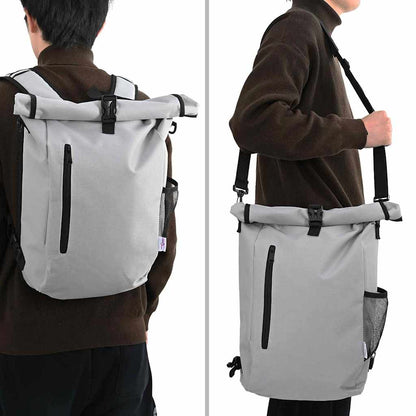 Fietstas Grijs 31 x 13 x 58 cm Polyester
