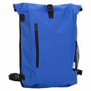 Fietstas polyester blauw 31x13x58 cm