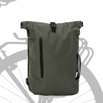 Fietstas Olijfgroen 31 x 13 x 58 cm Polyester