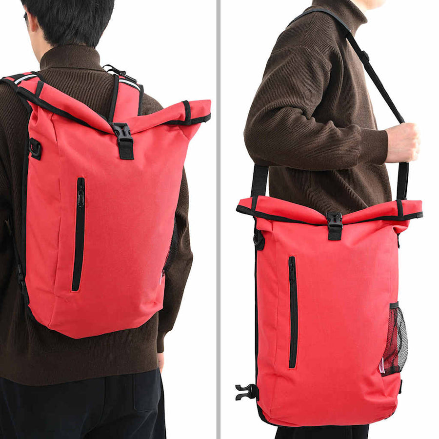 Fietstas Rood 31 x 13 x 58 cm Polyester