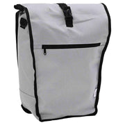 Fietstas 34x16x59 cm polyester grijs