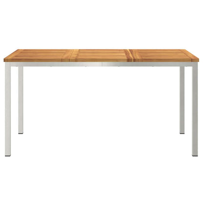 EetTafel Bruin 150 x 90 x 75 cm Massief Acaciahout