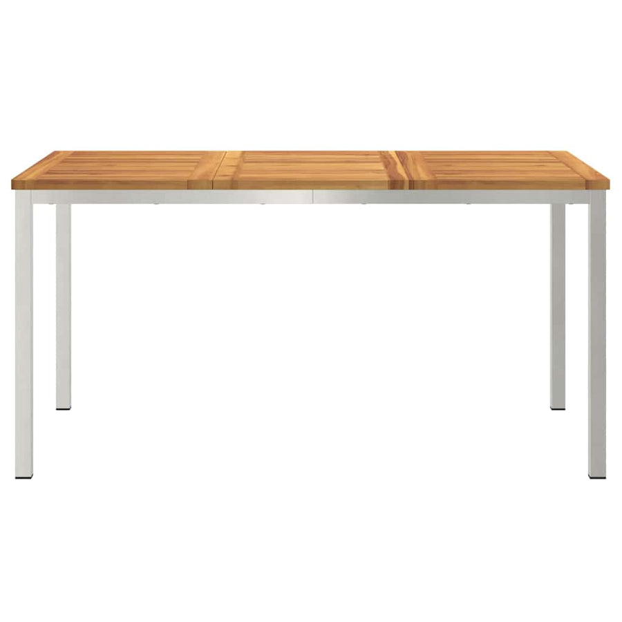 EetTafel Bruin 150 x 90 x 75 cm Massief Acaciahout