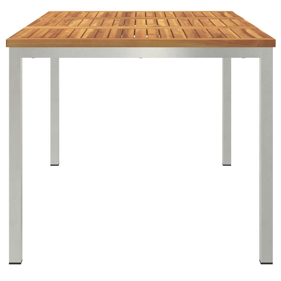 EetTafel Bruin 150 x 90 x 75 cm Massief Acaciahout