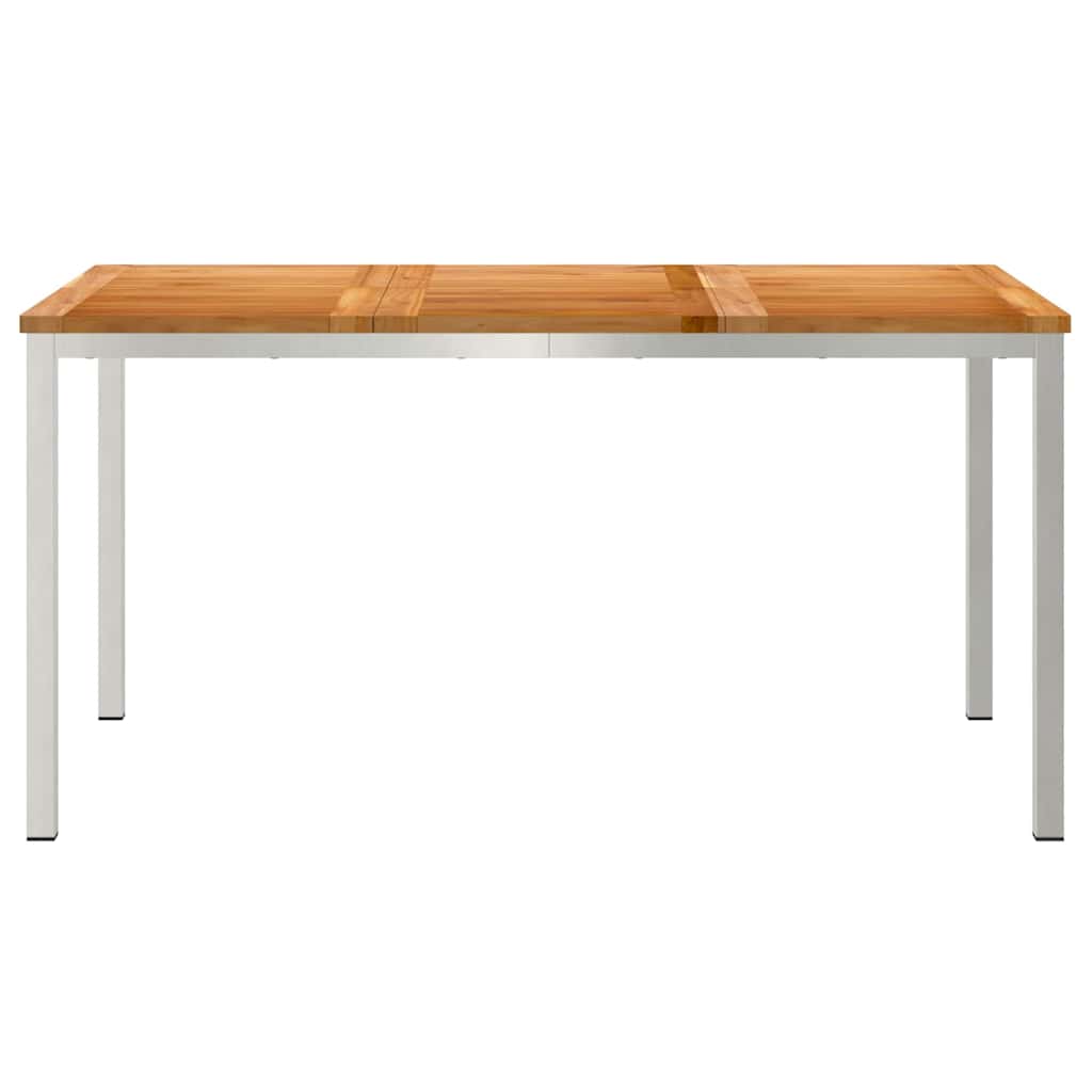 EetTafel Bruin 150 x 90 x 75 cm Massief Teakhout