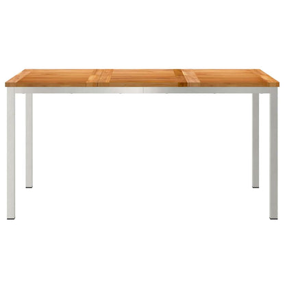EetTafel Bruin 150 x 90 x 75 cm Massief Teakhout