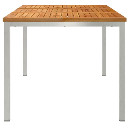 EetTafel Bruin 150 x 90 x 75 cm Massief Teakhout