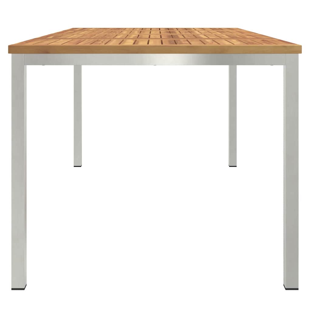 EetTafel Bruin 180 x 90 x 75 cm Massief Acaciahout