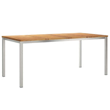 EetTafel Bruin 180 x 90 x 75 cm Massief Teakhout