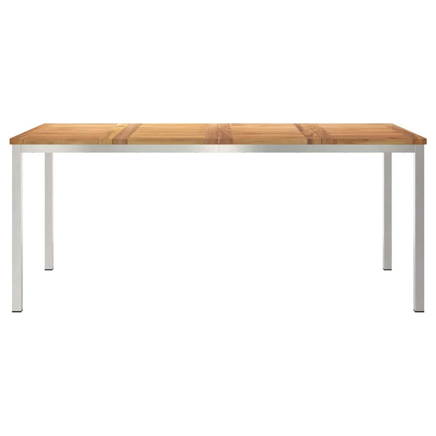 EetTafel Bruin 180 x 90 x 75 cm Massief Teakhout
