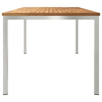 EetTafel Bruin 180 x 90 x 75 cm Massief Teakhout