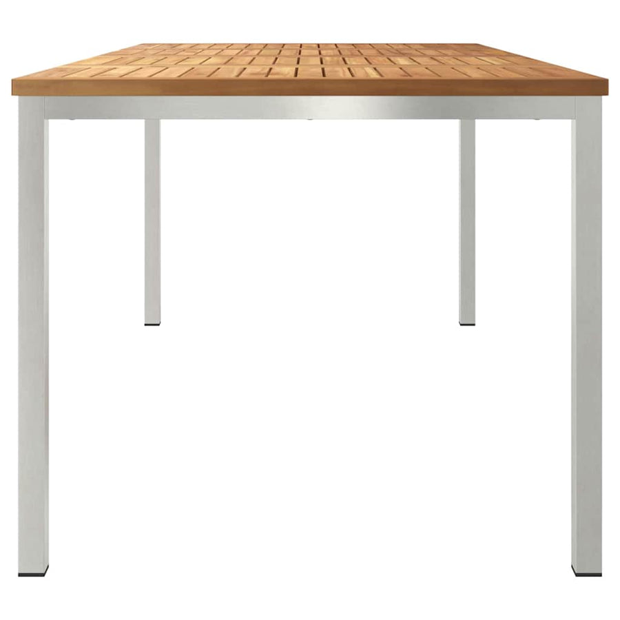 EetTafel Bruin 180 x 90 x 75 cm Massief Teakhout