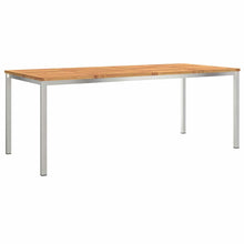EetTafel Bruin 200 x 90 x 75 cm Massief Acaciahout