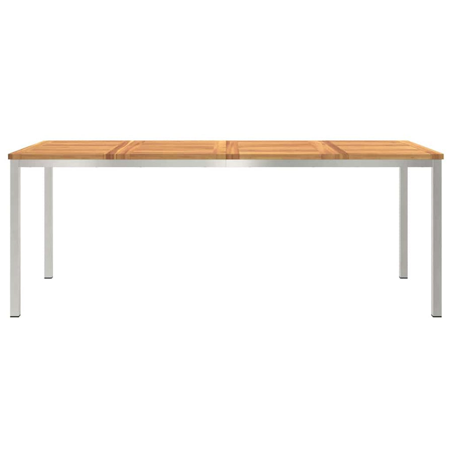 EetTafel Bruin 200 x 90 x 75 cm Massief Acaciahout