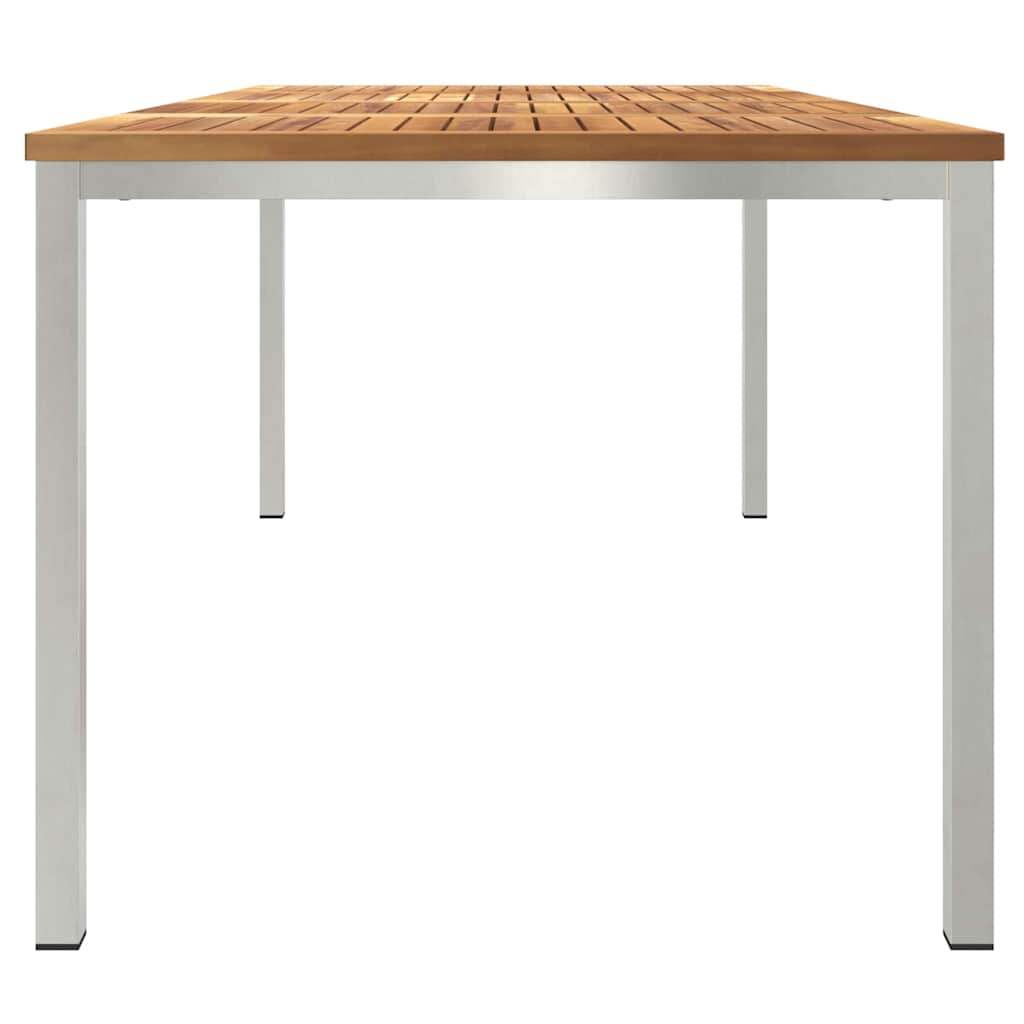 EetTafel Bruin 200 x 90 x 75 cm Massief Teakhout