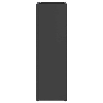 Paraplu Standaard Zwart 15.5 x 15.5 x 49 cm Metaal