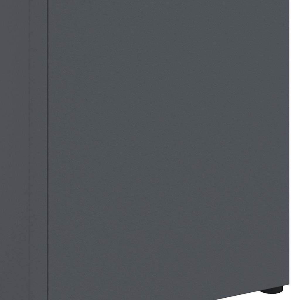 Paraplu Standaard Antraciet 15,5 x 15,5 x 49 cm Metaal