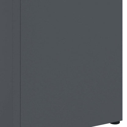 Paraplu Standaard Antraciet 15,5 x 15,5 x 49 cm Metaal