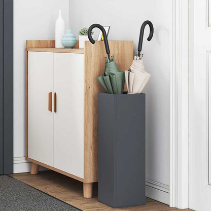 Paraplu Standaard Antraciet 15,5 x 15,5 x 49 cm Metaal