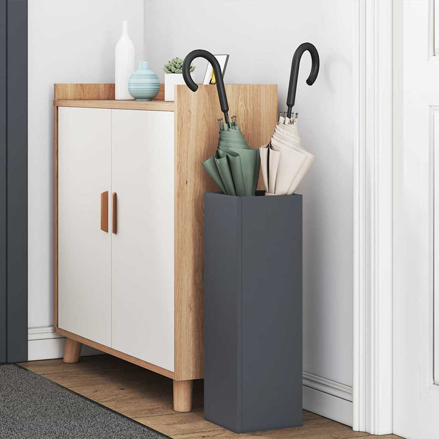 Paraplu Standaard Antraciet 15,5 x 15,5 x 49 cm Metaal