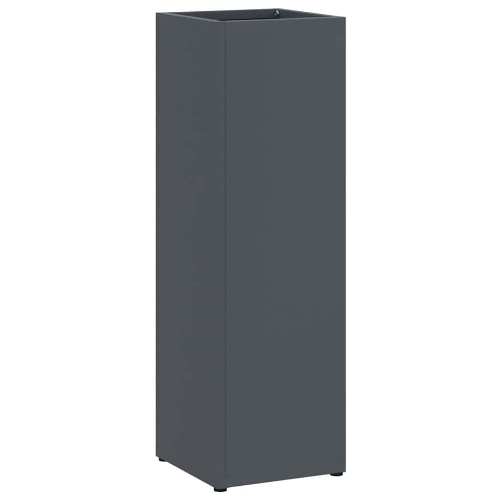 Paraplu Standaard Antraciet 15,5 x 15,5 x 49 cm Metaal
